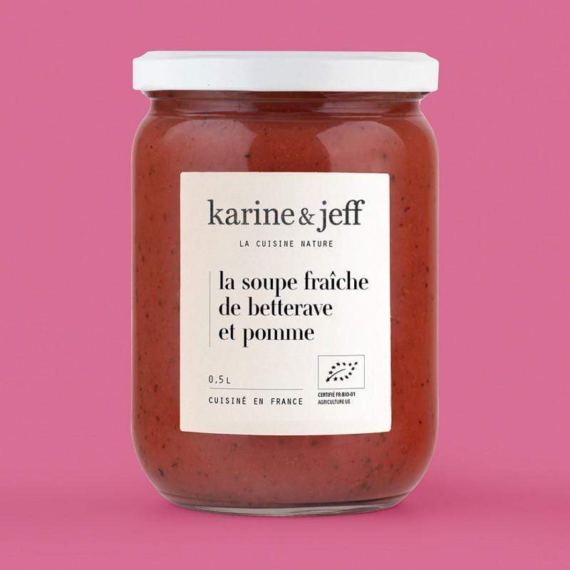 Soupe fraiche - Betterave pomme - 500ml Karine & Jeff vrac-zero-dechet-ecolo-toulouse