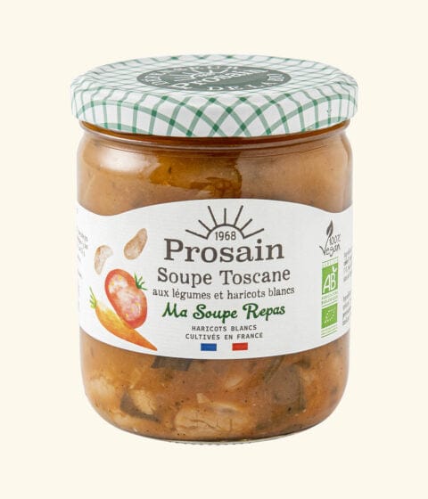 Soupe repas Toscane (légumes et haricots blancs) BIO - 420g Prosain vrac-zero-dechet-ecolo-toulouse