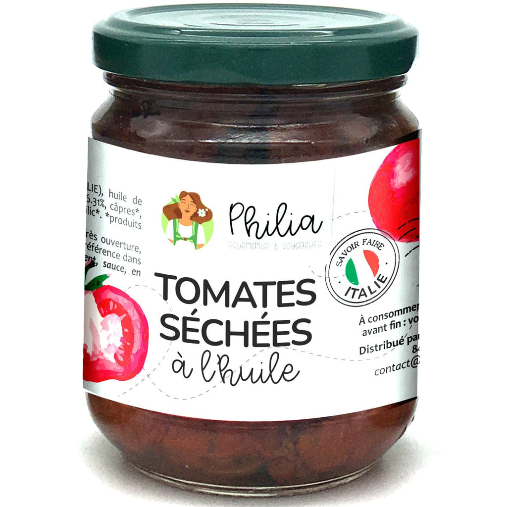 Tomates séchées à l'huile BIO - 130g PNE Philia vrac-zero-dechet-ecolo-toulouse