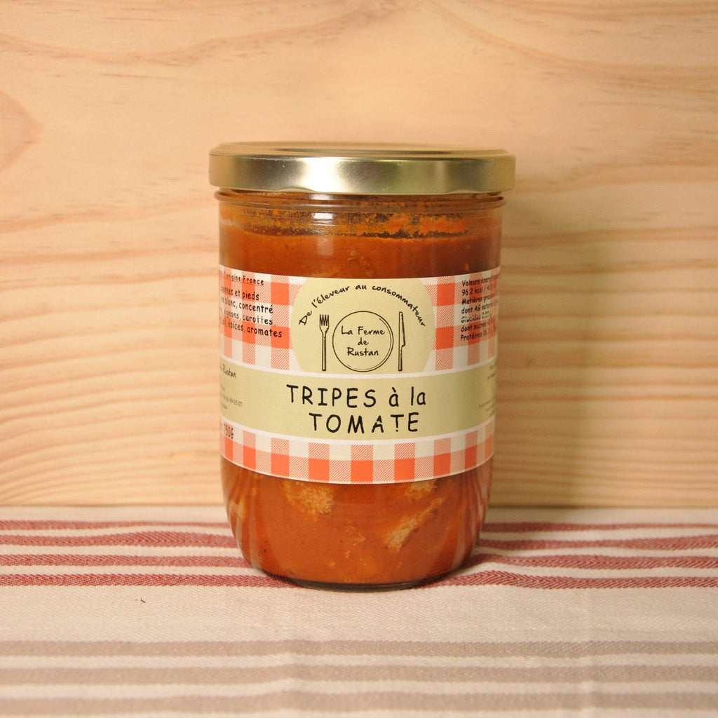 Tripes à la tomate - 750g Ferme de Rustan vrac-zero-dechet-ecolo-toulouse