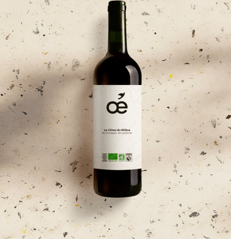Vin rouge BIO - AOC Côtes-du-Rhône - 75cl Oé vrac-zero-dechet-ecolo-toulouse