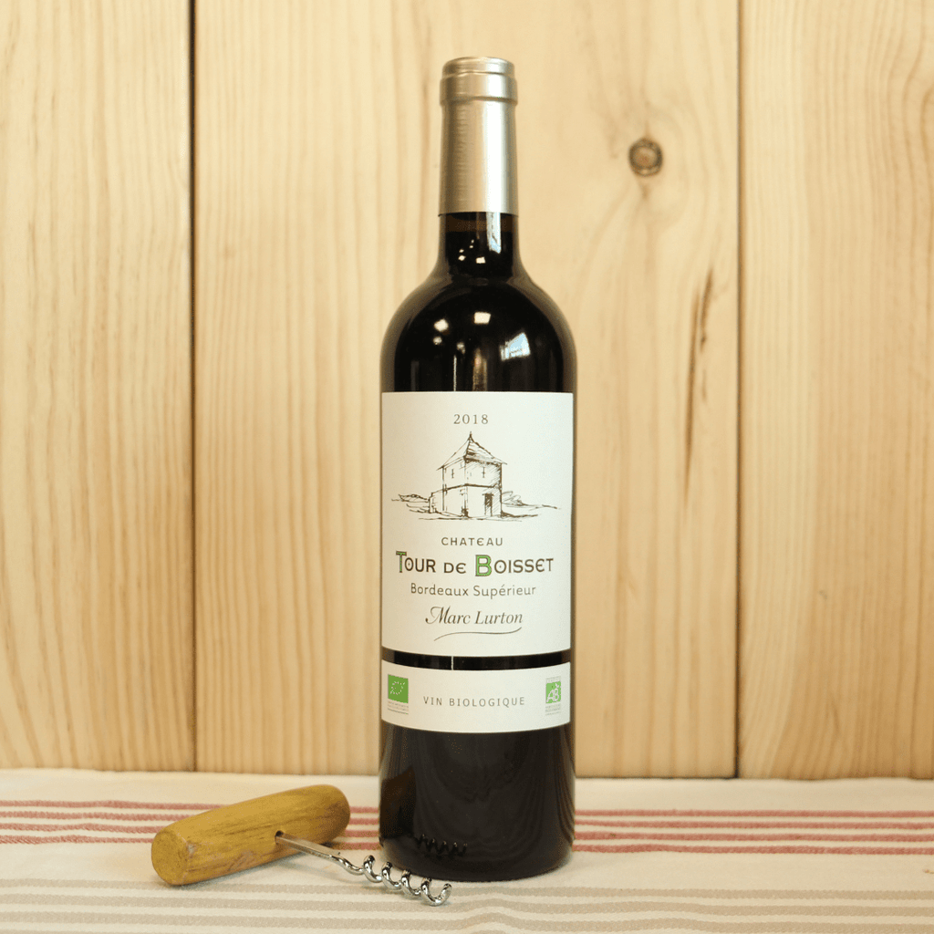 Vin rouge BIO - Château Tour de Boisset - AOC Bordeaux Supérieur - 75cl Vignobles Lurton vrac-zero-dechet-ecolo-toulouse